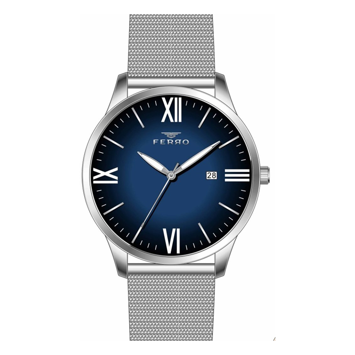 MONTRE FERRO HOMME ACIER